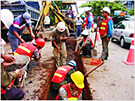 Excavation survey in Laos