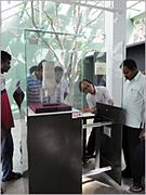 Training in display case maintenance