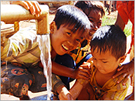 Children's Smile at Clean Water