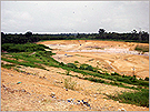 Manaus City's final disposal site where industrial waste is disposed