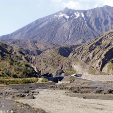噴火前の現地写真
