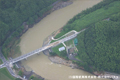 鹿児島県 斜め写真 7．さつま町鶴田鶴田付近【護岸浸食】　写真02
