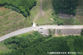 鹿児島県 斜め写真 9．薩摩川内市横座トンネル付近【路肩崩壊・陥没】