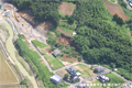 熊本県斜め写真　1．玉東町木葉付近【崖崩れ】