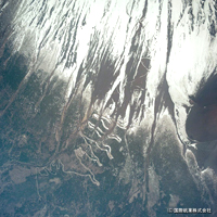 富士山スラッシュ雪崩災害 垂直写真 C1