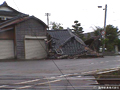 13 家屋被害：刈羽村刈羽駅踏切付近