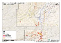 崩壊地等分布図 ④