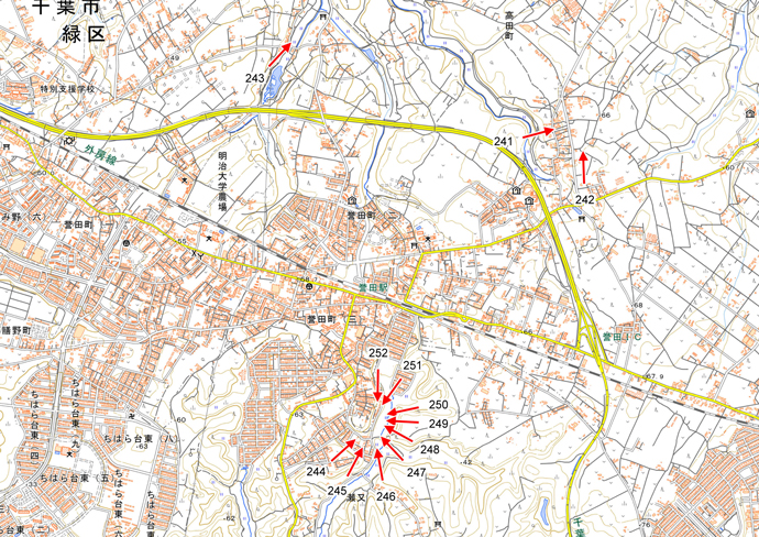 10月26日撮影　標定図14　千葉県豪雨災害