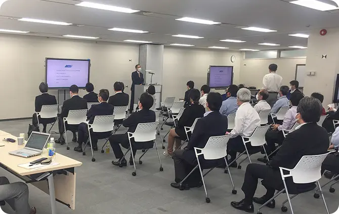 全社説明会