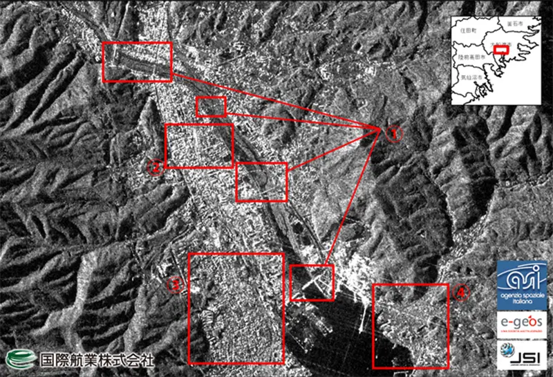 被災前光学画像(平成22年)