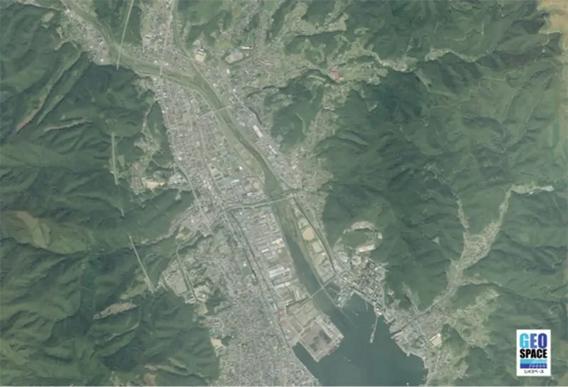 被災前光学画像(平成22年)