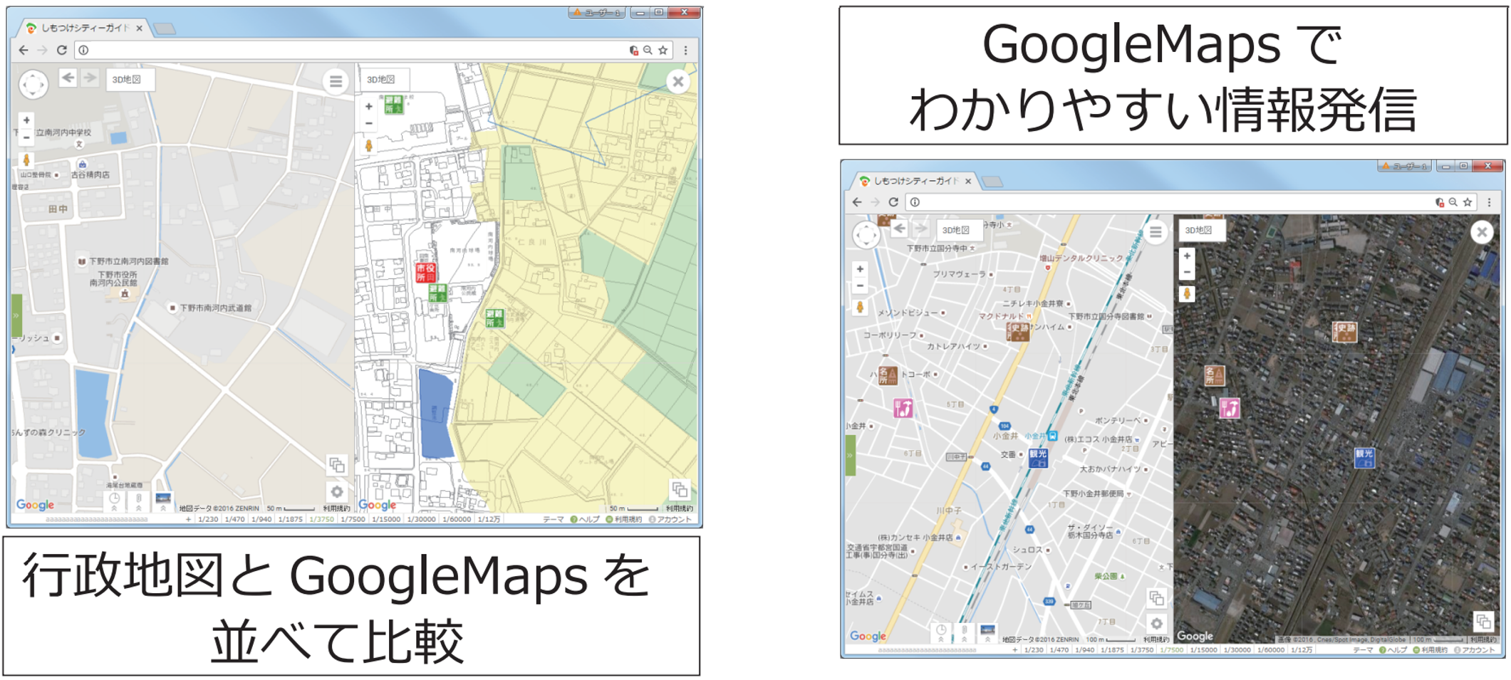 市民コミュニケーションGIS SonicWeb-Cloud_基本コンセプトイメージ図