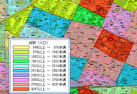 PAREA-Stat. Population 国勢調査