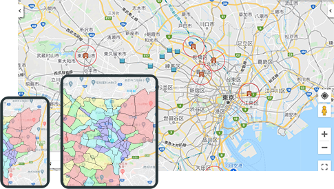 クラウド型不動産管理地図システム「Earth Finder Plus」