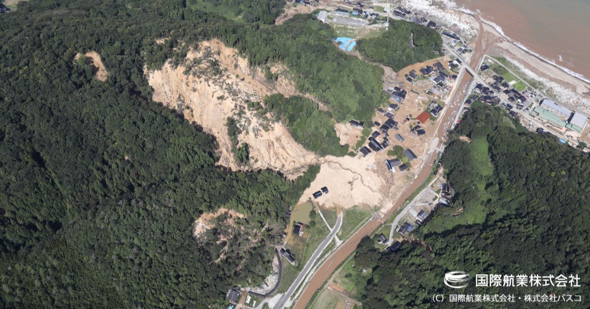 令和6年 秋雨前線による豪雨災害（石川県能登地方） | 国際航業株式会社