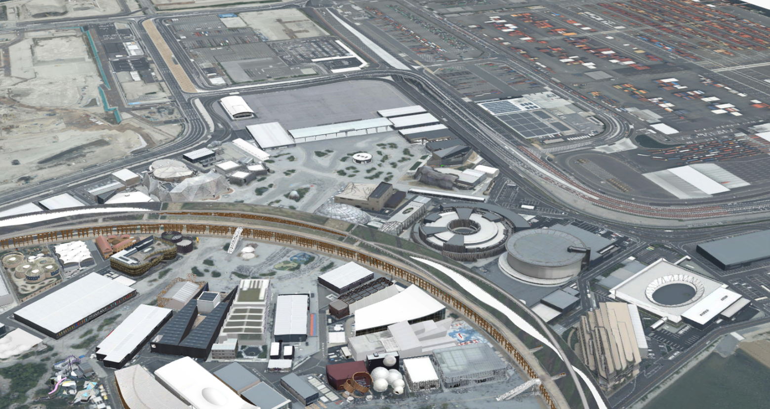 大阪・関西万博会場3D都市モデル2