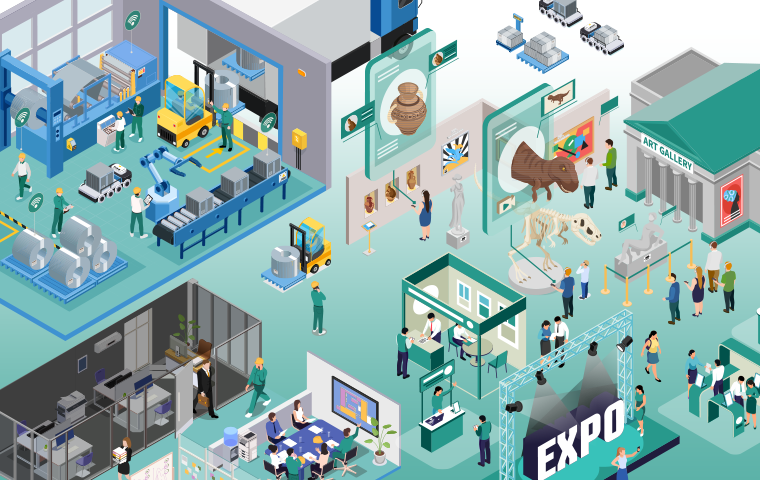 屋内外位置情報ソリューション