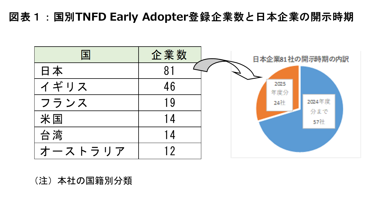 TNFD Early Adopter